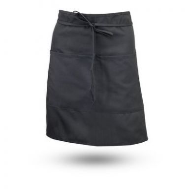 Basic Half Bistro Apron - Double Pocket - Package of 12 aprons